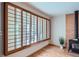 Bright dining area with hardwood floors and shoji screens at 1871 Teller St, Lakewood, CO 80214