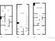 Floor plan featuring a bedroom, bathroom, hall, laundry room, and walk-in closet layout at 960 Milo Cir # B, Lafayette, CO 80026