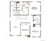 Second floor plan with a loft, three bedrooms, including the owner's suite, two bathrooms and laundry room at 1431 Lumber Ridge N Cir, Erie, CO 80516