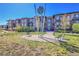 Beautiful apartment building with well-maintained landscaping, offering an ideal community environment at 6619 E Lowry Blvd # 112, Denver, CO 80230