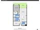 Floorplan showing the layout of the rooms at 6619 E Lowry Blvd # 112, Denver, CO 80230