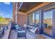 Inviting outdoor patio space with stylish seating, perfect for entertaining or enjoying a quiet moment at 6619 E Lowry Blvd # 112, Denver, CO 80230