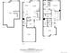 Complete floorplan of the house, including the basement, first floor, and top floor with dimensions at 14902 E Poundstone Dr, Aurora, CO 80015