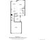 Floorplan depicting the kitchen, dining area, living room, foyer, bath, office, and garage on the main floor at 14902 E Poundstone Dr, Aurora, CO 80015