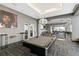 Game room with pool table and lounge area at 891 14Th St # 2816, Denver, CO 80202