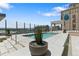 Refreshing rooftop pool with city views at 891 14Th St # 2816, Denver, CO 80202