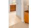 View of bathroom from bedroom hallway at 150 S Madison St # 112, Denver, CO 80209
