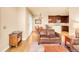 Open concept dining area with hardwood floors at 150 S Madison St # 112, Denver, CO 80209
