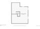Floor plan of basement with dimensions for the unfinished space at 6468 S Forest St, Centennial, CO 80121