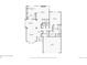 Floor plan of first story with dimensions for each room in the house at 6468 S Forest St, Centennial, CO 80121