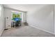 Versatile room with gray carpet, a home office setup, and natural light, ideal for working from home at 6468 S Forest St, Centennial, CO 80121