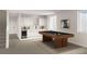 Basement with modern finishes featuring a pool table and bar area at 3200 W 27Th Ave, Denver, CO 80211