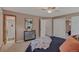 Cozy bedroom with ensuite bathroom, updated fixtures and closet at 2920 S York St, Denver, CO 80210