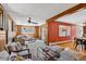 Spacious living room with an open layout and access to an outdoor patio at 2920 S York St, Denver, CO 80210
