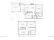 Floor plans featuring a living room, dining room, kitchen, primary bedroom, unfinished basement and bathroom at 2275 S Kenton St, Aurora, CO 80014