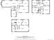 Detailed floor plan showcasing layout of all three floors, including room dimensions and layout at 3262 S Salida Way, Aurora, CO 80013