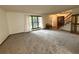 Spacious living room with carpet and big window at 3262 S Salida Way, Aurora, CO 80013
