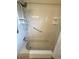 Tiled bathtub with a shower at 3262 S Salida Way, Aurora, CO 80013