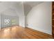 Cozy attic space with hardwood floors, charming windows, and a bright, airy atmosphere at 963 N Lafayette St, Denver, CO 80218
