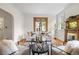 Bright living room with stylish furniture and fireplace, perfect for entertaining at 963 N Lafayette St, Denver, CO 80218