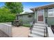 Charming home featuring a private patio, a well-maintained facade, and inviting front entrance at 816 Forest St, Denver, CO 80220