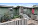 Inviting home exterior featuring a cozy patio, well-manicured landscaping, and private entrance at 816 Forest St, Denver, CO 80220