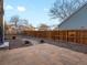 Backyard patio showcasing flagstone pavers and a well manicured rock garden at 11256 W 104Th Ave, Broomfield, CO 80021