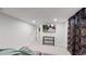 Cozy basement featuring a modern TV, and a comfortable seating area, great for entertaining at 3064 S Holly Pl, Denver, CO 80222