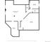 Layout of a floorplan showing recreation room, storage, bedroom, and bathroom in the basement at 14820 E Maplewood Dr, Centennial, CO 80016