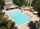 Enjoy the community pool with shaded lounging areas and nearby playground at 14820 E Maplewood Dr, Centennial, CO 80016