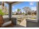 Charming front porch with a relaxing rocking chair and neighborhood view at 3059 N Humboldt St, Denver, CO 80205