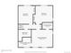 Upper floor plan, primary bedroom and 2 other bedrooms at 7649 E Amherst Ave, Denver, CO 80231