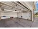 Spacious garage with built in shelving and room for storage and parking at 7181 Beech St, Arvada, CO 80004