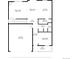 Detailed floor plan showcasing the layout of the first floor with room dimensions at 17955 Sky Pilot Ave, Parker, CO 80134