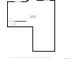 Floor plan of the basement showcasing the layout of the area with dimensions at 17955 Sky Pilot Ave, Parker, CO 80134