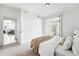 Bedroom with a sliding glass door with access to a patio, and carpeted floors at 5763 N Gibralter Way # 2-108, Aurora, CO 80019