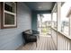 Cozy porch with comfortable seating and a view of the neighborhood at 10025 E 63Rd Ave, Denver, CO 80238