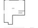 Floor plan showing basement layout and dimensions at 20861 E 40Th Ave, Denver, CO 80249