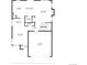 Main floor plan showing kitchen, dining, living and garage dimensions at 20861 E 40Th Ave, Denver, CO 80249