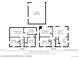 Floor plan of the home showcasing layout of garage, basement, and main level at 11433 Carlile St, Northglenn, CO 80233