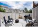 Cozy backyard space perfect for outdoor entertaining and relaxation at 9661 W Chatfield Ave # B, Littleton, CO 80128