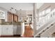 Open concept kitchen with granite countertops and easy access to living area at 6858 Zenobia St # 9, Westminster, CO 80030