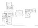 Layout of floor 1, detached garage, and basement floors at 621 Kearney St, Denver, CO 80220