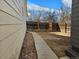 Backyard with a wooden fence at 808 Idalia St, Aurora, CO 80011