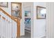 Cozy bedroom with a view down the staircase at 11261 W Quincy Pl, Littleton, CO 80127