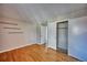 Bedroom with hardwood floors and closet space at 14780 E Kentucky Dr # 432, Aurora, CO 80012