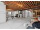 This unfinished basement presents an opportunity for customization and increased living space at 3980 Trail Stone Cir, Castle Rock, CO 80108