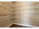 This pantry features an abundance of shelving for optimal organization and efficient storage space at 3980 Trail Stone Cir, Castle Rock, CO 80108