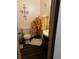Neat bathroom with sleek fixtures, decorative tree, and a plush rug at 21221 Colorado 103, Idaho Springs, CO 80452