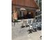 Open garage with a sound system and rows of chairs for entertainment at 21221 Colorado 103, Idaho Springs, CO 80452